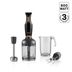 Arzum AR1108- Ar1108 Smarty Neo 900W El Blender Seti, Çırpıcı,doğrayıcı Aparatlı, Paslanmaz Çelik Bıçaklı, Siyah 1