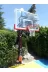 ASSASPOR BASTEK-108 Black Gold Tek Direkli Basketbol Potası Esnek Çember Yükseklik Ayarlı 105X180Cm Temperli Cam Panya 1
