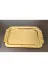 atabey home collection TYC2931DE6E1AC53F1 6 Adet Kahve & Çay & Sunum Tepsisi Uzun Gold Güllü Tepsi? 30 Cm 4