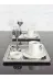 atabey home collection TYC2931DE6E1AC53F1 6 Adet Kahve & Çay & Sunum Tepsisi Gümüş Tepsi Döküm Gümüş Çerçeveli 3