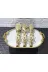 atabey home TYCL8B34MN170125353660002 Gold Servis Maşa Seti 3'lü Beyaz Papatya Makarna/pasta/yemek/sunum Maşası Titanyum 4