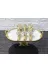 atabey home TYCL8B34MN170125353660002 Gold Servis Maşa Seti 3'lü Gümüş Kristalize Makarna/pasta/yemek/sunum Maşası Titanyum 2