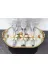 atabey home TYCL8B34MN170125353660002 Gümüş Servis Maşa Seti 3'lü Gold Papatya Beyaz Makarna/pasta/yemek/sunum Maşası 2