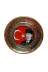 ATATÜRK30CM02 Atatürk Tablo Bakir Tablo M.k.atatürk Tablosu Özel Elişçiliği A++ Kaalite 30 Cm Ebatli Safir Tablo 4
