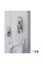 Ayder Timya P200968S3618 Anahtarlı Halatlı Pvc Kapı Pencere Emniyet Kilidi (Timya/go1395) 200968 3