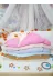 Baby Clime BABC-DIŞKUN Welsoft Bebek Dış Kundak Sarma Battaniyesi Lila - Kapüşonlu Çift Katman Ayaklı Model 2