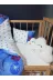 Baby Clime USR-6-90130-1. Erkek Bebek Uyku Seti - Çift Taraflı 95X135 Yorgan, Yastık, Çarşaf, Hediye Bulut Yastık 4