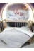 Baby Clime USR-90130-5'Lİ 90X130 Bebek Uyku Seti 5'li - Gri Yıldız Desenli (Tüm Ölçülere Uygun) 1