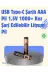 Balance Life GROUP-2587453 Mey İthalat® Usb Type-C Şarjlı Aaa Lityum Pil 1000+ Şarj Döngüsü Ile Uzun Ömür 1