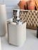 ban879480461 Piazza Beige Silver Banyo Seti 5 Parça 2