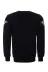 Baskılı Siyah Bisiklet Yaka Sweatshirt - Wessi 2