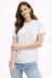 Bisiklet Yaka Tişört Regular Kalıp Basic Pamuklu Günlük Kullanım T-shirt - Beyaz - S - Beyaz 3
