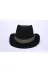 blackpure AB01007.003 İsme Özel Süet Kovboy Fötr Şapka - Ab01007 - Siyah 2