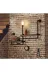 Blbndesign RafNo393 Dekoratif Duvara Borudan Raf Ve Aydınlatma 1