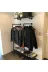 Blbndesign RafNo417 Dekoratif Duvara Borudan Raf Ve Askılık 2'li Set 1