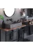 Blbndesign RafNo428 Dekoratif Borudan Askılık Ve Set 8 Parça Set 2