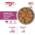 BonaCibo köp0655016 Soslu Dana Etli Yaş Yetişkin Köpek Maması Yetişkin Köpekler Için Tam Yaş Mama 400 Gr X 24 Adet 3