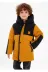 Casabony CS-24S-060 Hardal- Laci Su Geçirmez Parçalı Elyaflı Unisex Çocuk Mont 1