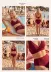Closet Şık Tasarım Burgulu Hızlı Kuruyan Bordo Yüksek Bel Bikini Takımı 4