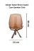 Cornella CR-1687 Ginger Saten Bronz Ayaklı Cam Şamdan Orta 2