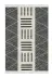 Dekoreko M1282P1-8 Kaymaz Taban Djt Mutfak Halısı Star Pamuk Saçaklı Iskandinav M1282 Gri 2