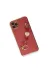 DGY STORE A0046-16496 İphone 11 Pro Max Kılıf Esila Silikon - Kırmızı 3