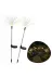 DGY STORE TYC605F1D79315258DD2FCD00 2 Adet Saçak Model Sensörlü Solar Bahçe Lambası 1