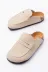 DMR Elegance AYK-BYJOY-JY73849305712 Jy0456 Rayn Bağcıksız Hakiki Süet Deri Erkek Günlük Mantar Taban Loafer Klasik Ayakkabı Hdmt - Krem 4