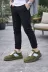 DMR Elegance AYK-BYJOY-JY82829463712 Jy011 Line Erkek Günlük Bağcıklı Süet Spor Sneaker Ayakkabı Sht - Haki/beyaz 1