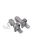 DMR Elegance DMR-GMSH-BRKD-HDY11002559 Gümüş Hediyelik Takunya 1