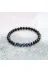 DOĞAL TAŞ CENNETİ 123ANKACEN1130 Sertifikalı Shungit - Lapis Doğal Taş Bileklik 6 Mm 4
