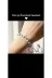 Doğaltaş GNGBH26839 Gng Silver Kristal Kuvars Doğal Taş & Ahşap Boncuklu Özel Tasarım Bileklik -Boho Tarz 3