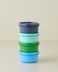 English Home aline209999 Aline Plastik 4'lü Saklama Kabı 280 Ml Yeşil-Mavi 1