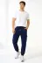 Erkek Jogger Eşofman Altı Regular Fit , Kargo Cepli, Lastikli Paça, Günlük Spor Pantolon - Lacivert - L - Lacivert 4