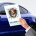 ETT 562741420581 Fulcar Australian Shepherd Araç Stickerı 2