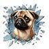ETT 562741420583 Fulcar French Bulldog Araç Stickerı 1