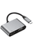 FİOPLUS 4‑In‑1 Usb‑C Genişletici Dock | Hdmi + Vga + Usb‑A + Pd – 4K Destekli Adaptör Dönüştürücü 4