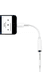 FİOPLUS Fp22 Iphone Uyumlu Lightning Telefon Kulaklık Çevirici Aux Dönüştürücü Aparat 4