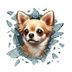 Fulcar Chiuahua Araç Stickerı 3