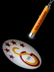 Galatasaray Logo Lazer Anahtarlık 2