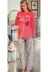 gecem dk-2688 Lohusa 3'lü Pijama Takımı 2