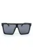 GZXX1026004500681026 Kare Büyük Unisex Leopar Güneş Gözlüğü 2