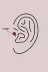 Hafk HFK-MMEYEB673f4389f7b9ab035c0cc6e9 Mey İthalat® 316L Çelik Gümüş Renk Zirkon Taşlı Ay Yıldız Model Tragus Piercing 2