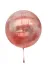 Hafk HFK-MMEYSMRSMR729-krmz Mey İthalat® Kırmızı Simli Yuvarlak Şeffaf Balon 24 İnç 1