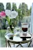 HubbyChef 22CFTCDSNM02 Çift Camlı Sunum Servis Bardağı Mumluk -Bambu Sunum Tabaklı Ve Kapaklı 2Li Set 3