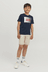 Jack&Jones 14148607 Junior Erkek Çocuk Tişört 12237411 Lacivert 4