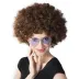 Kahve Renk Kıvırcık Afro Bonus Peruk (4745) 1