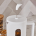Karaca 000001000020112005 Leya French Press 600 Ml Beyaz 1