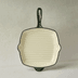 Karaca 000001000238615001 Heritage Demir Döküm Emayeli Grill Tava Yeşil 26 Cm 1
