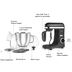 Karaca fıjıffbf Mastermaid Chef Ultra D2000W Dijital Ekranlı Hamur Yoğurma Makinesi Matte Black 7L 3